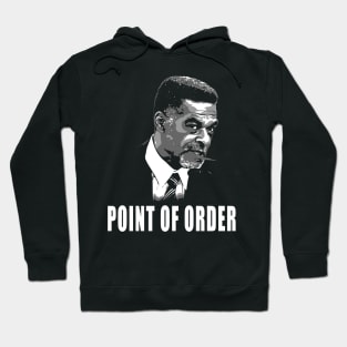 point of order eric mays black and white Hoodie